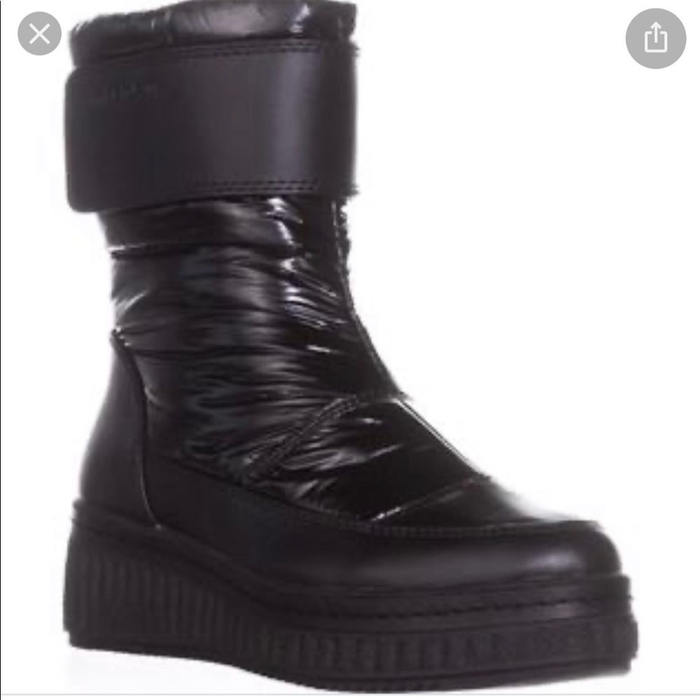COPY - Calvin Klein Leonie wedge boots